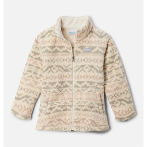 Ancient Fossil Girls' Printed Full Zip Fleece Jacket 2097061