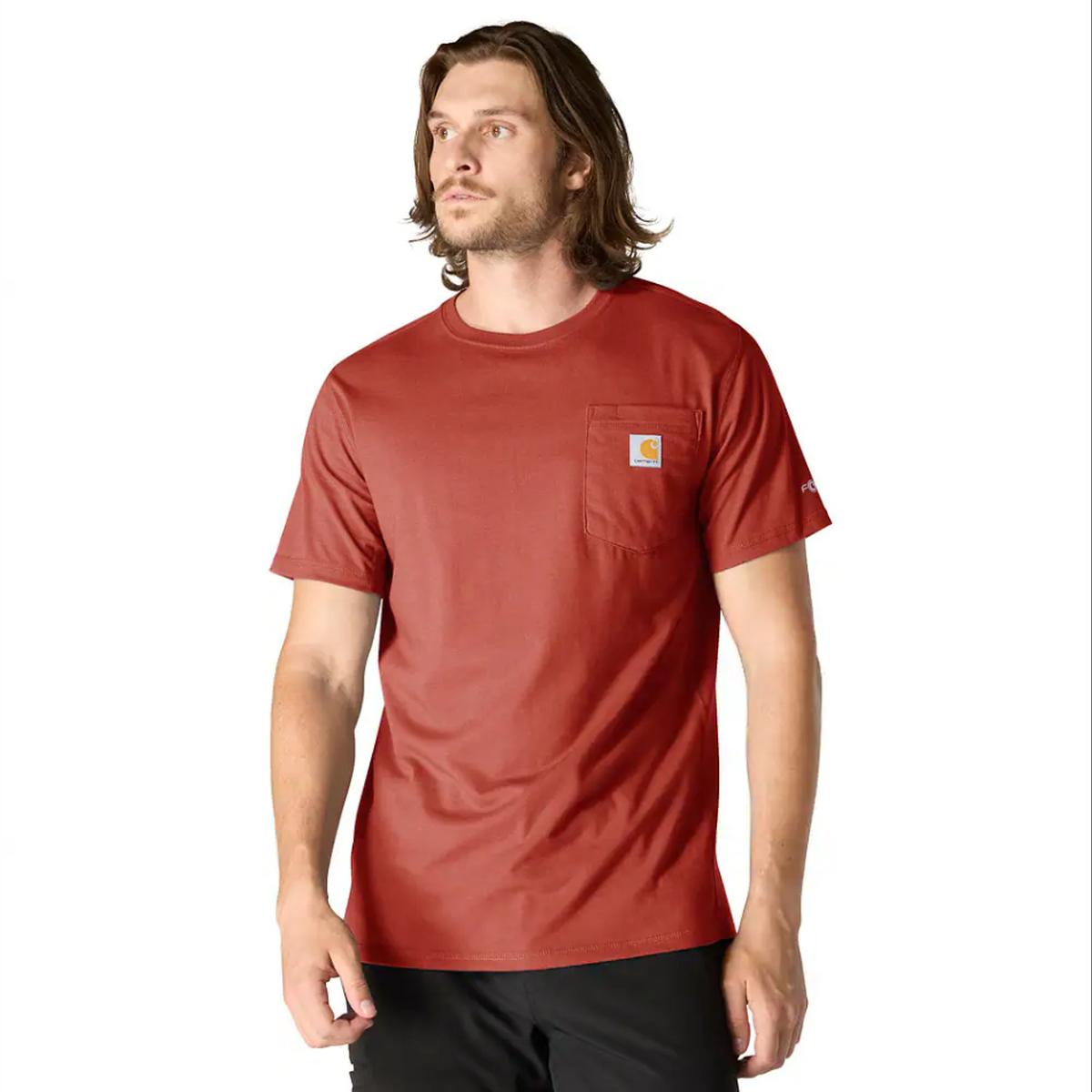 Carhartt Men's Carhartt Force Short-Sleeve Pocket T-Shirt 106652