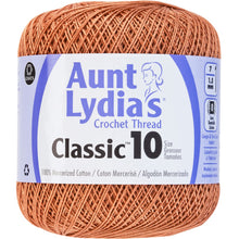 Copper Mist Aunt Lydia's crochet thread.