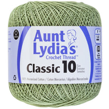 Frosty Green Aunt Lydia's crochet thread.
