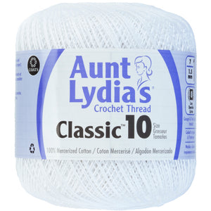  Aunt Lydia'S Classic Crochet Thread Size 10-Monet : Arts,  Crafts & Sewing