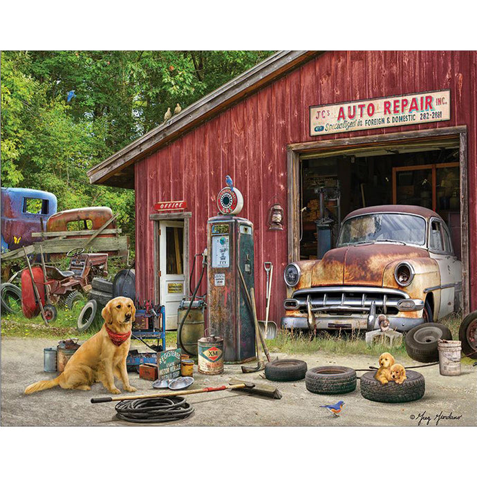 Auto Repair Puzzle 500-Piece Puzzle 45083