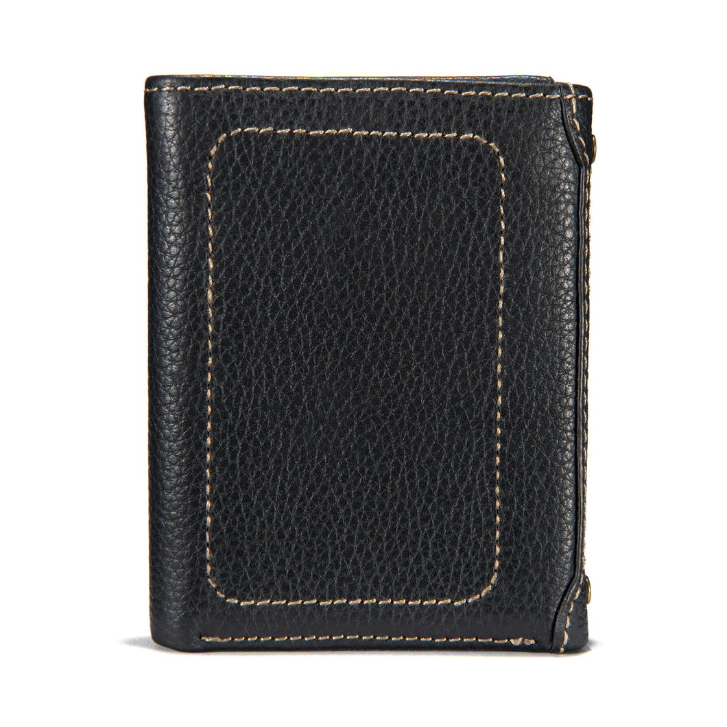 Black pebble wallet