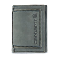 Black leather Carhartt detroit wallet