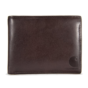 Brown oil tan leather wallet