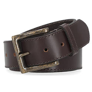 Brown Men's Edge Stitch Belt B501110173