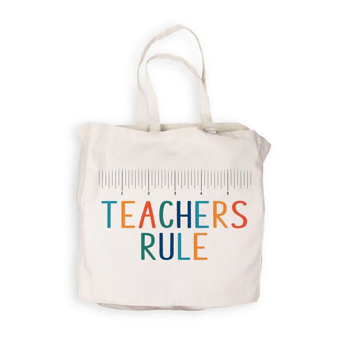 Teachers Rule Tote Bag BAG0024