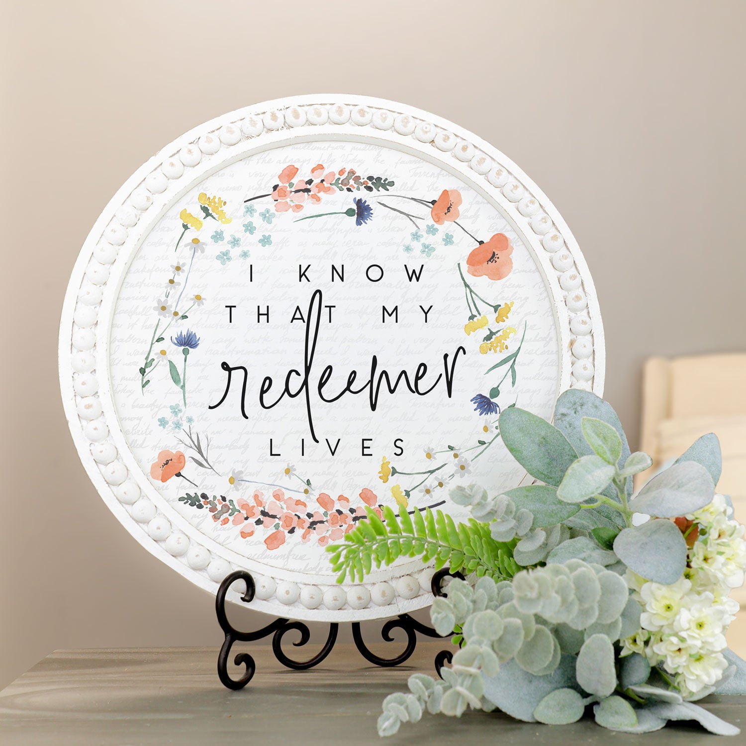 Sincere Surroundings My Redeemer Lives Sign BAO1009 – Good's Store Online