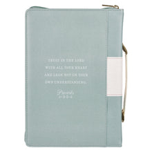 Back Slip Pocket of Trust in the Lord Bible Cover