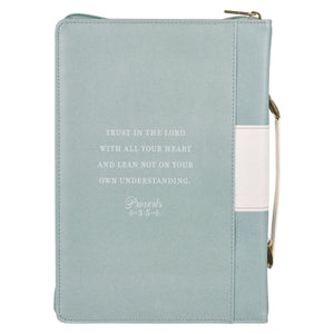 Back Slip Pocket of Trust in the Lord Bible Cover