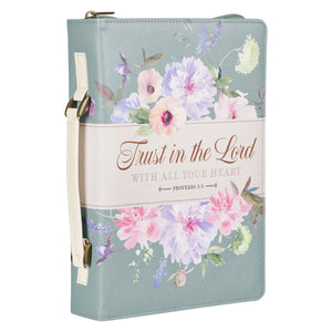 Trust in the Lord Bible Cover on an Angle