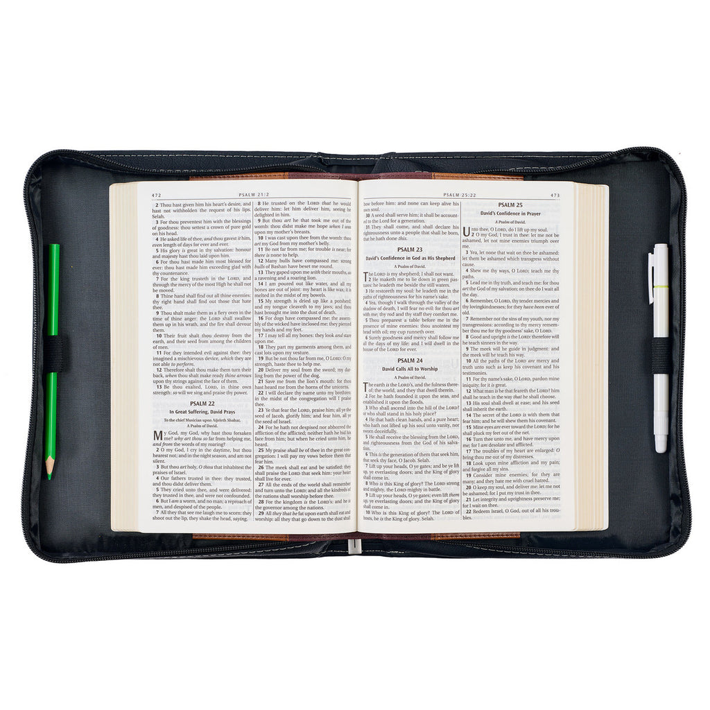 Christian Art Gifts Walk by Faith Bible Cover BBM766 – Good's Store Online