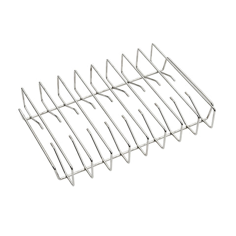 traeger steel rib rack for grilling