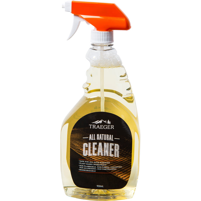 traeger all natural liquid grill cleaner in bottle