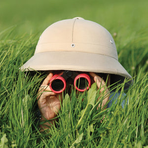 Child with Binoculars