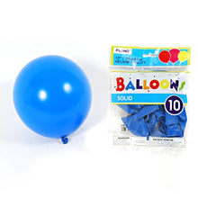 Solid Color Blue Balloons BL08