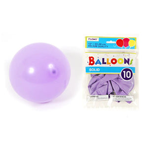 Solid Color Light Purple Balloons BL23