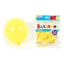 Solid Color Yellow Balloons BL26