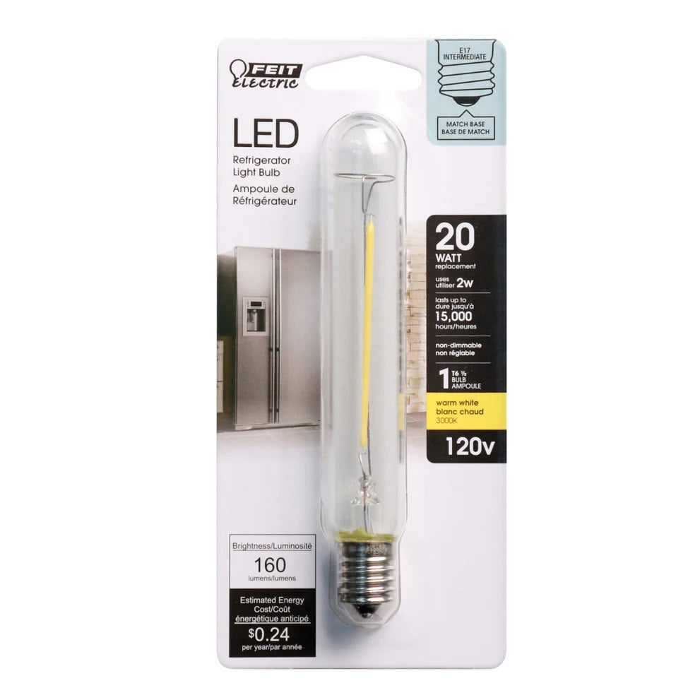 Feit 20W E17 LED Refrigerator Light Bulb BP20T61/2/SULED – Good's