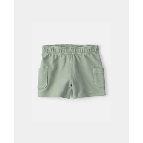 Baby Boy 2-Piece Top & Short Set - Green