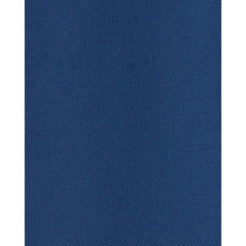 Baby Boy Pique Polo Short-Sleeve Romper - Navy Blue