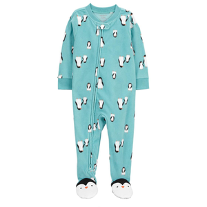 Baby Boys' 1-Piece Penguin Fleece Footie Pajamas 1R512510