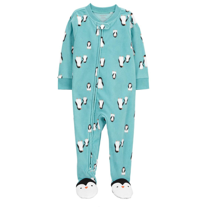 Baby Boys' 1-Piece Penguin Fleece Footie Pajamas 1R512510