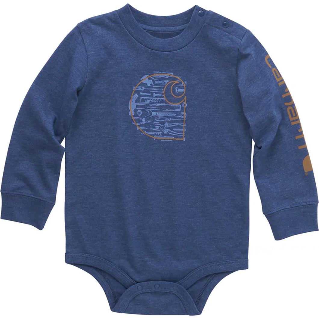 Baby Boys' Long-Sleeve Tool Bodysuit CA6561