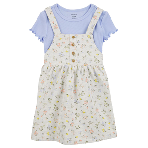 Baby Girls' 2-Piece Floral Dress Set S410610