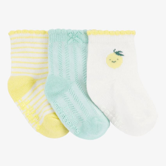 Baby Girls' Lemon 3-Pack Socks 1S565510