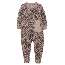 Toddler Girls' Leopard Fleece Footie Pajamas 1R497110