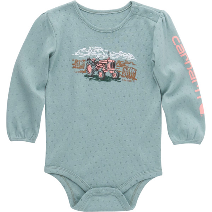 Baby Girls' Long Sleeve Harvest Bodysuit CA7081