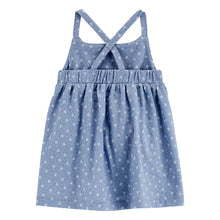 Baby Girls' Polka Dot Bee Sleeveless Dress 1R257510 back of dress