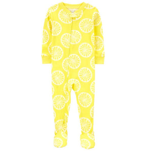 Toddler Girls' Yellow Lemon Sleeper 1R015910-969