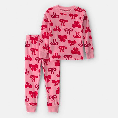 Baby & Toddler Girl's 2-Piece DreamPlush Pajama Top & Pajama Bottoms Set W149110