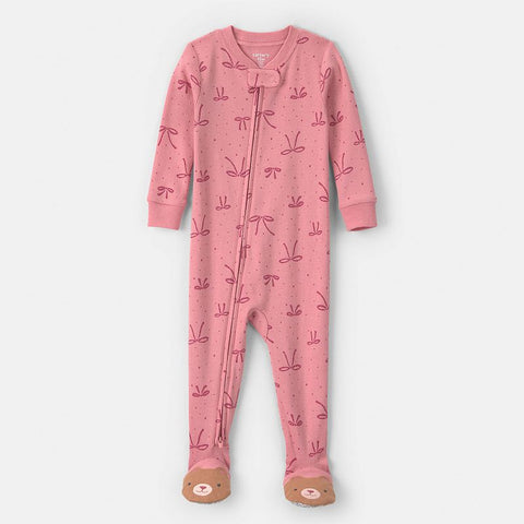 Baby & Toddler Girl's Thermal Snug Fit Footed Pajama 2W136810