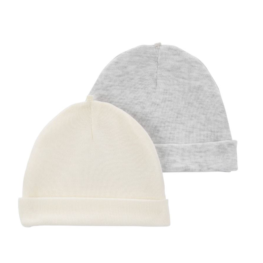 Baby's 2-Pack Ivory Cap 1R196010