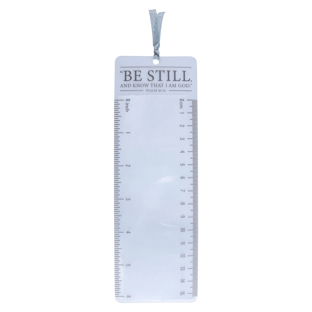 Be Still and Know, Clear Magnifying Bookmark MST170 