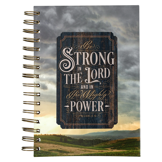 Be Strong in the Lord Wirebound Journal JLW194 A