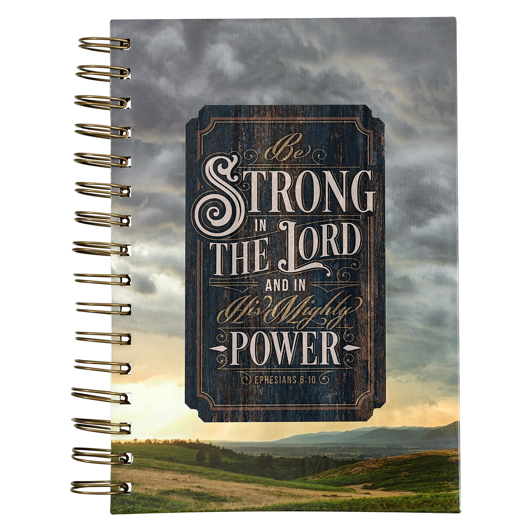 Be Strong in the Lord Wirebound Journal JLW194 A