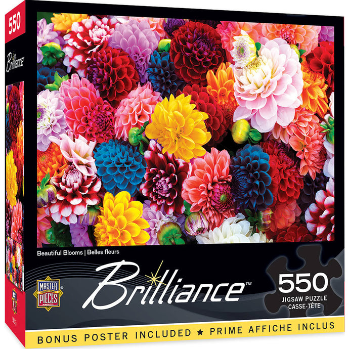 Beautiful Blooms 550 PC Puzzle 31988 1