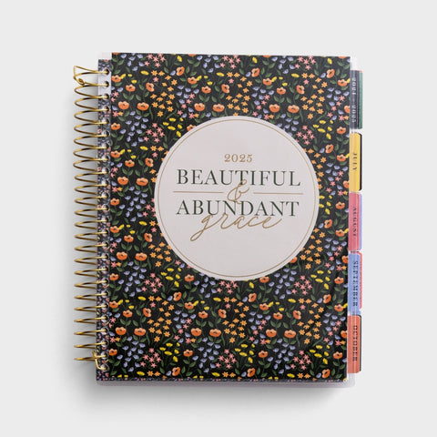 Beautiful and Abundant Grace 2024-2025 18-Month Agenda Planner U1748