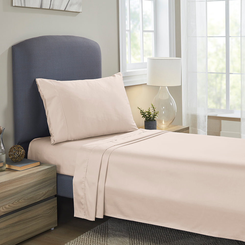 Blush Sheet Set with Single Pillowcase