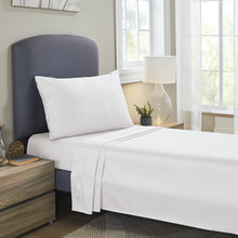 White Sheet Set with Single Pillowcase