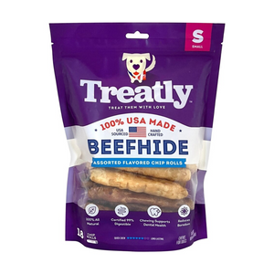 Beefhide Assorted Chip Rolls 5 in. 18 pk 12224