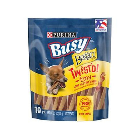 Beggin' Twist'd! Tiny Dog Treats, 10 Count