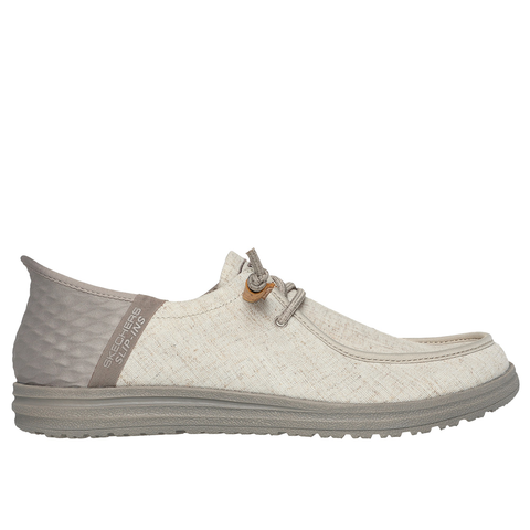 Beige Men's Slip-ins Relaxed Fit, Melson - Vaiden