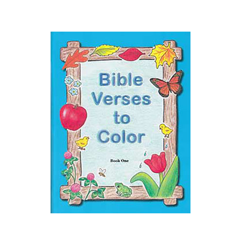 Bible Verses to Color Book One 2907