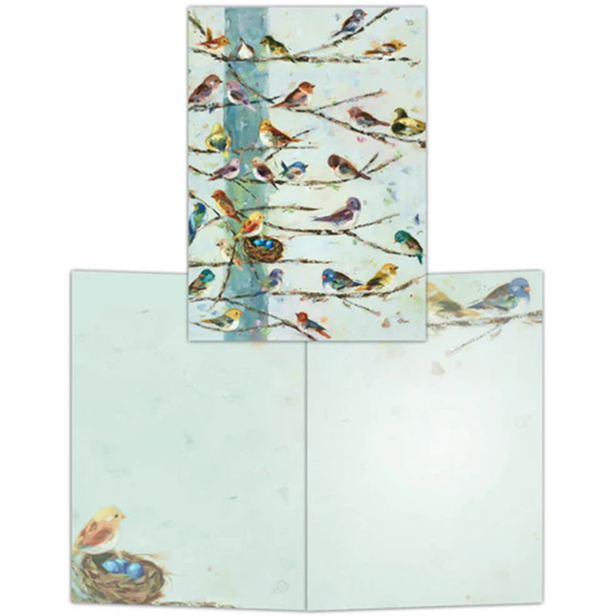 Birds 15 Note Cards & Envelopes FNC12487