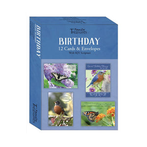 Boxed Cards Birthday Cheery Blessings FT22575